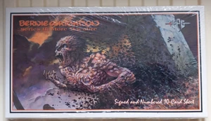 BERNIE WRIGHTSON FANTASY ART TRADING CARDS SIGNED AND NUMBERED 10 CARD SHEET - Picture 1 of 1