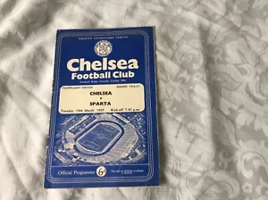 1957 AMICHEVOLE CHELSEA V SPARTA PRAGA 13 - Foto 1 di 1