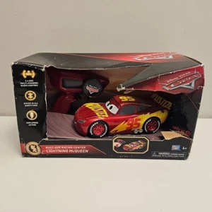 Disney Pixar CARS Rust-Eze Racing Center Lightning McQueen Thinkway Toys RC Car - Picture 1 of 5