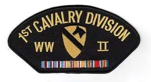 1st Cavalry Division WWII Black Hat Patch - Picture 1 of 1