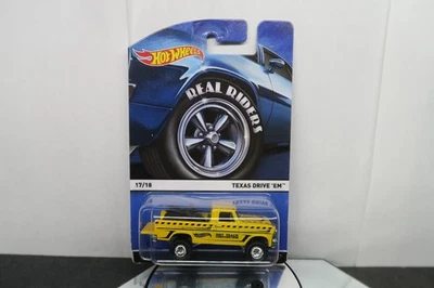 Hot Wheels Real Riders 2014 17/18 Texas Drive 'em! ¡CASI COMO NUEVO EN TARJETA! Foto 1 de 4