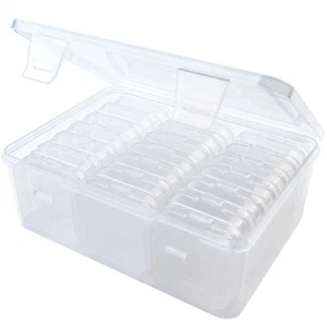 Bead Organizers Box, Plastic Storage Cases Mini Clear Bead Storage Containers... - Picture 1 of 7