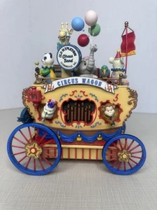 Enesco Workin' For Peanuts Lighted Action Musical Circus Wagon 1992 Box VIDEO - Picture 1 of 7