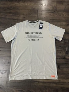 Under Armour Men's Lightweight Project Rock Vet Day T-Shirt Big And Tall 2XLT - Picture 1 of 4