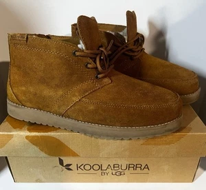 Koolaburra by UGG Boots Mens Size 10 Asaiah Chukka Suede Brown - Picture 1 of 6