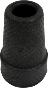 Deluxe Chequered Design Walking Stick Ferrules 22mm - Picture 1 of 3