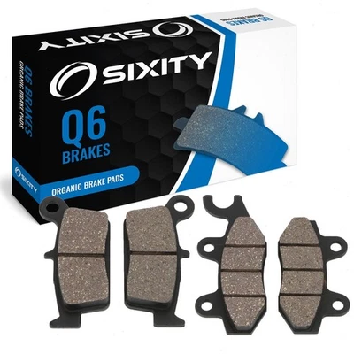 Передние + задние органические тормозные колодки 2002-2005 MZ MUZ SX SM 125 комплект полный комплект vy - Изображение 1 из 4