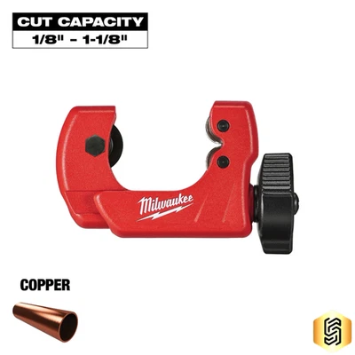 Milwaukee 48-22-4251 1" Mini Copper Tubing Cutter - Image 1 of 2