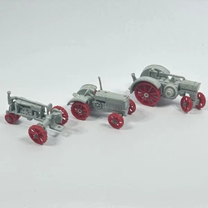 Vintage ERTL McCormick-Deering Miniature Collectible Tractor Toys Lot of 3 - Picture 1 of 11