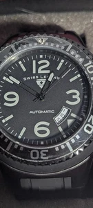 Orologio Swiss Legend Neptune Automatico SL-11819-BB-01-GRYA Scatola e Istruzioni Funzionante  - Foto 1 di 11