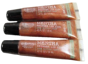 3 Bath & Body Works C.O. BIGELOW Lot BARE MINT NO. 1648 Shimmer LIP TINT Sealed - Picture 1 of 4