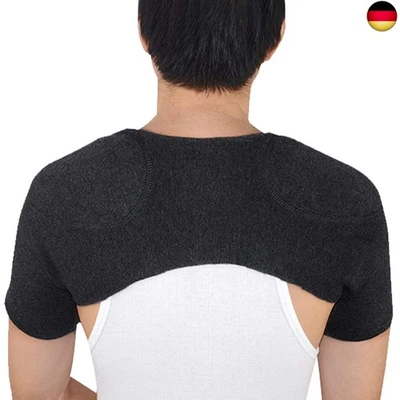 ITODA Schulterbandage Warm Schulterwärmer Wolle Schulterpolster Damen Herren