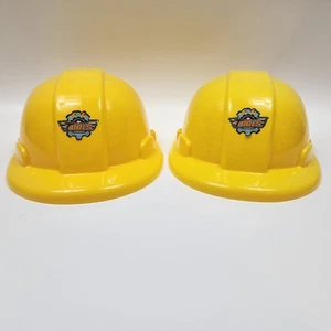 Cappello Rigido Giocattolo Bambino 2PCS Simulazione Bambini Giocattolo Ingegneria Casco di Sicurezza Giallo - Foto 1 di 10
