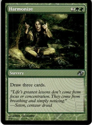 MTG Harmonize NEARMINT NM / Magic The Gathering : Planar Chaos - Image 1 of 2