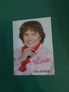 Chris Roberts  , Musik ,  Autogrammkarte  - Picture 1 of 2