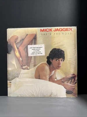 MICK JAGGER She's The Boss 1985 LP FACTORY SEALED w/ Hype Sticker! - Image 1 of 4
