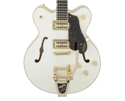Gretsch G6609TG Players Edition Broadkaster Center Block DC Vintage Blanco Foto 1 de 4