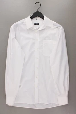 ✅ Eterna camicetta per uomo taglia Hemdgröße 40, M, 50 bianco di cotone ✅ - Immagine 1 di 4