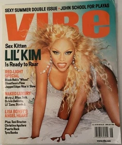 Vibe Magazine - June/July 2000 Lil’Kim Cover - Picture 1 of 6