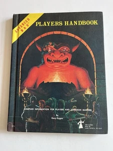 Advanced Dungeons and Dragons Players Handbook TSR 1980 - Picture 1 of 11