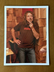 Foto firmada por Robert Plant 11x15 a bordo, autógrafo - Led Zeppelin - Imagen 1 de 13
