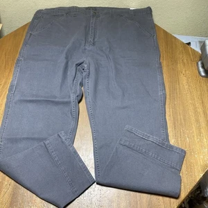NUEVO Gravel Gear Hombres Tela Pato 7 Bolsillos Carpintero Pantalones de Trabajo 48x30 Gris - Imagen 1 de 11