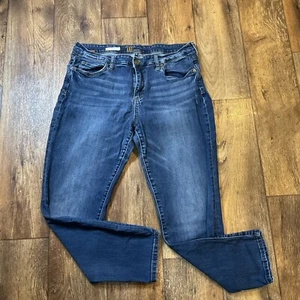 Jeans Kut From The Kloth Dakota skinny denim alla caviglia donna 14 blu - Foto 1 di 9