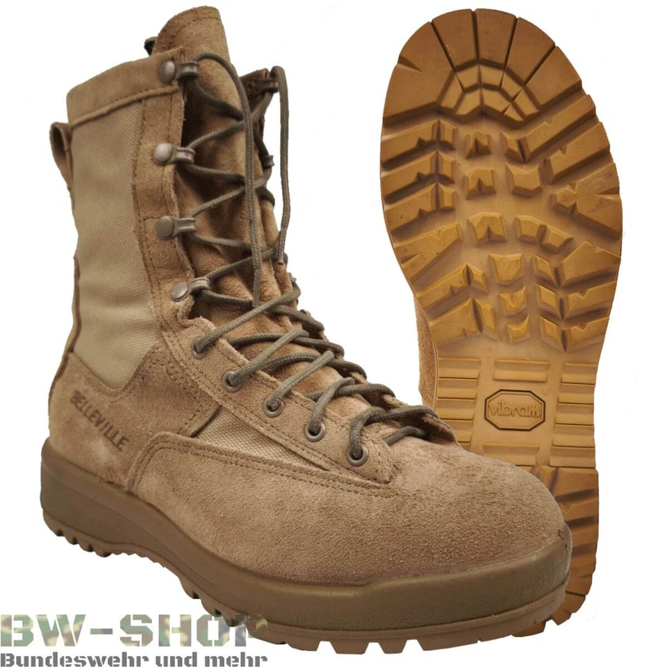 ORIGINAL US BELLEVILLE FLIEGERSTIEFEL 790V ARMY KAMPFSTIEFEL COMBAT FLIGHT BOOTS - Bild 1 von 1