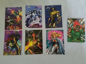 Marvel '94 Flair Pack Of 7 Cards (Deadpool) - Picture 1 of 8