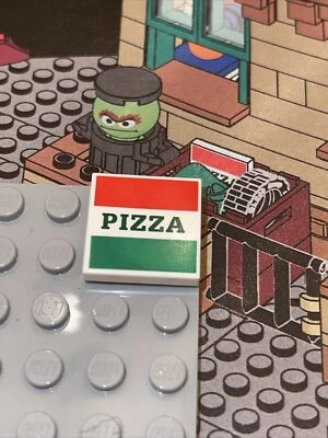Lego Ideas 21324 123 Sesame Street Oscar Grouch’s Pizza Box Only Missing Piece - Image 1 of 2