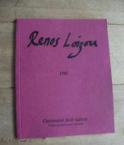 Renos Loizou - Christopher Hull Gallery exhibition book 1989 - signed - Picture 1 of 7
