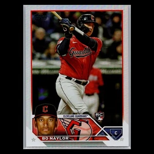 2023 Topps Series 2 - #421 Bo Naylor RC Rainbow Foil - Cleveland Guardians - Picture 1 of 2