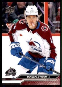 Bowen Byram 2023-24 Upper Deck #47 NHL Avalanche ID:84623