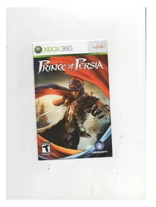 Prince of Persia FRENCH CANADA XBOX 360 MANUAL ONLY NO TRACKING Authentic - Picture 1 of 1