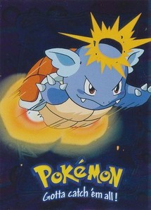 Wartortle #08 - E8 of 12 Foil (Topps) Pokemon Near Mint Topps Pokemon 3DY