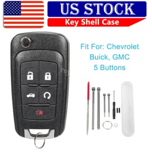 For 2012 - 2018 Chevrolet Sonic Key Fob Shell + Pin Removal Tools OHT01060512 - Picture 1 of 10