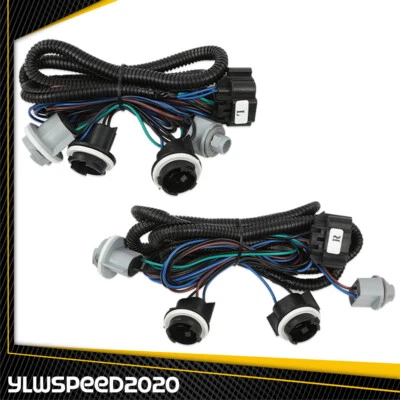 Arnés de luz trasera diestro y derecho apto para Chevrolet Silverado 1500 2500 HD 3500 2003-2007 Foto 1 de 4