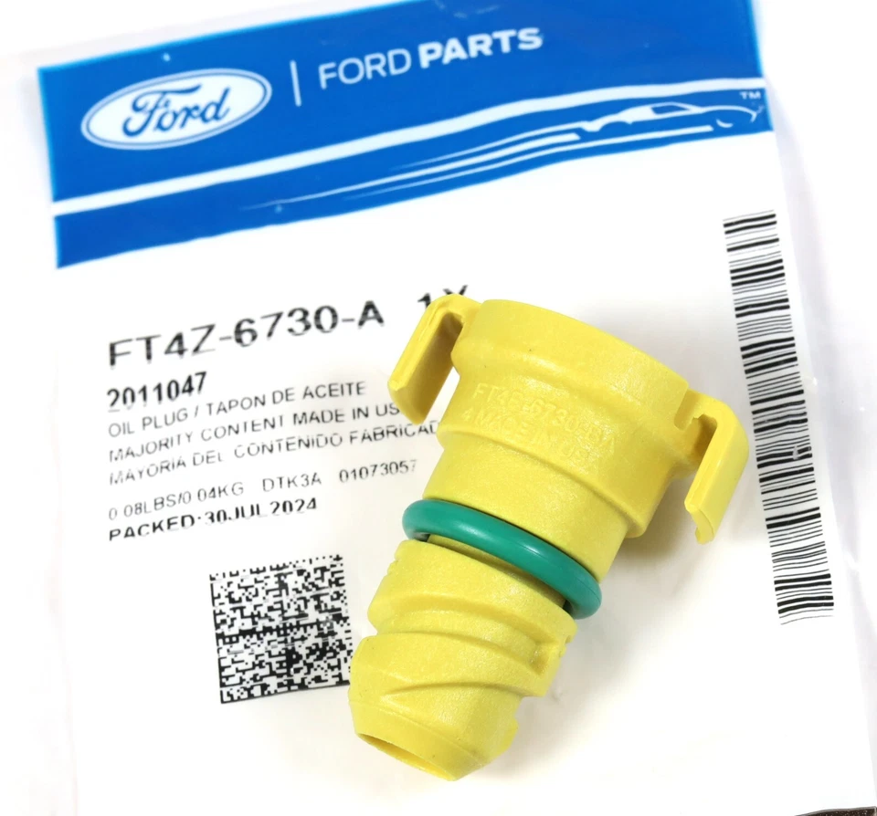 OEM FT4Z-6730-A Ford 2015-2020 F-150 2.7L V6 Ecoboost Engine Oil Pan Drain Plug