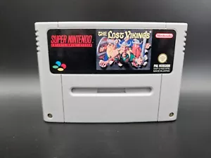 The Lost Vikings Nintendo SNES Modul SNSP-LV-NOE SFRG - Bild 1 von 4