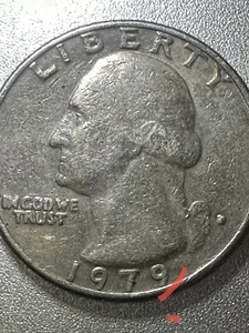 * HUGH FINE* 1979 D Washington Quarters many ERRORS LOOOK! - Picture 1 of 24