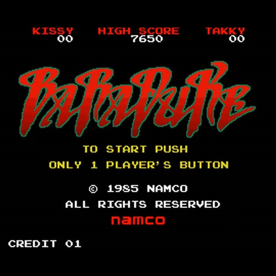 Used Baraduke PCB PC Board Namco 1985 Gun Action Shooting Arcade Game Rare Japan - Image 1 of 1