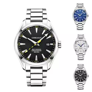 Corgeut 41mm Aqua Terra Automatic Self-Winding Wrist Watch Sapphire Crystal - Picture 1 of 16