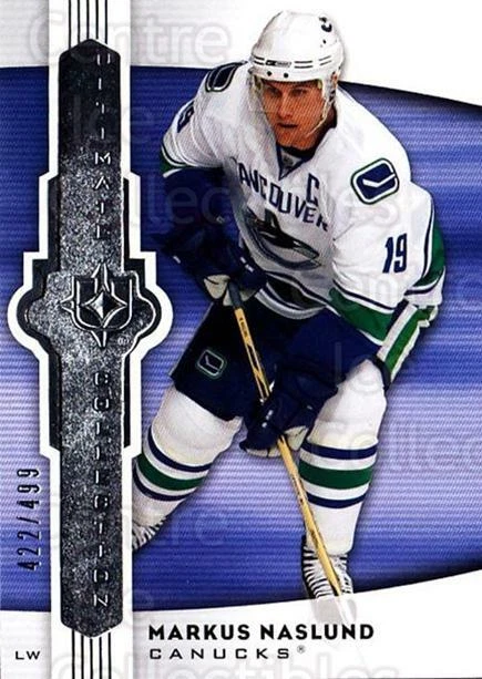 2007-08 UD Ultimate Collection #3 Markus Naslund - Image 1 of 1