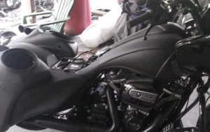 Harley Davidson  Touring Motorcycle 14-23 Tank Shrouds 6" Stretched Side Cover - Picture 1 of 4