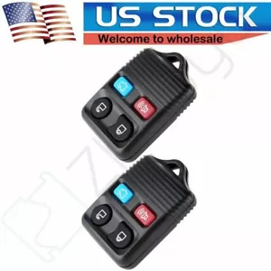 2 For Mercury Grand Marquis Ford Mustang Taurus 2007-2011 Key Shell Remote - Picture 1 of 8
