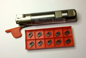 1 x APKT 1003-TIN......Schaftfräser-SET 25mm/ Z = 3 mit IK.NEU!!Mit Rechnung! - Picture 1 of 1