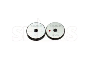 Medidor de anillo de rosca Shars 8-32 UNC Go No-Go clase 2A 2 piezas ¡Juego nuevo![ - Imagen 1 de 4