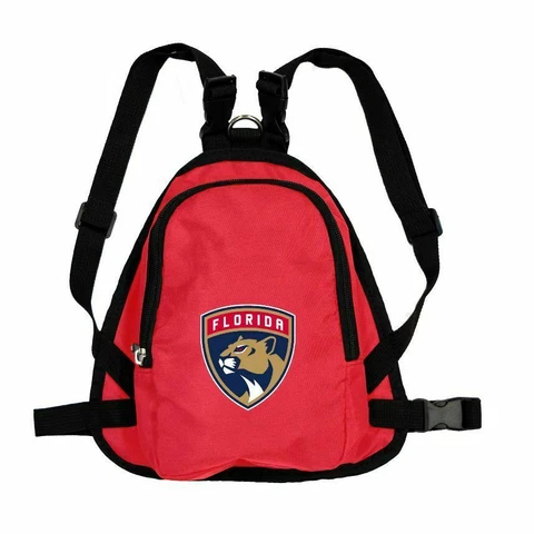 NEW FLORIDA PANTHERS DOG CAT MINI BACKPACK HARNESS w/LEASH CHOOSE SIZE Cover