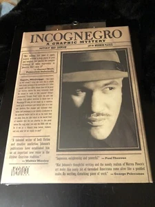Incognegro: A Graphic Mystery (Dark Horse Comics, February 2018) New Sealed - Picture 1 of 2