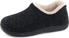 Women's Cozy Memory Foam Loafer Slippers Fleece Lining Closed Back House Shoes